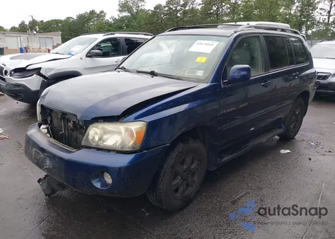2004 Toyota Highlander V6 из США, поврежденный, VIN JTEEP21AX40032170